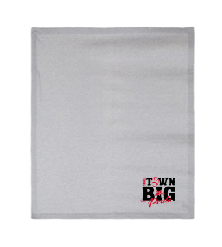 Grey Small Town Big Pride Stadium Blanket