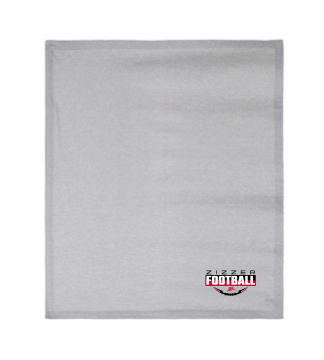 Grey Zizzer Football Stadium Blanket